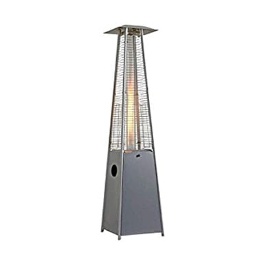 Estufa modelo Enders Polo. Disponible en color inoxidable y blanco.